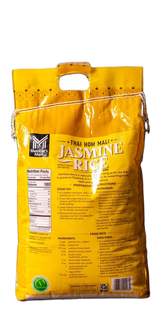 THAI HOM MALI JASMINE RICE 25lb / 50lb - Image 4