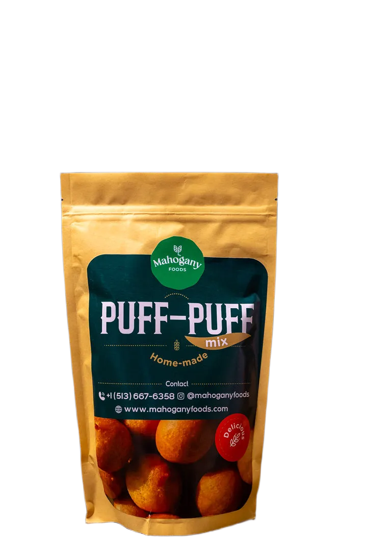 Mahogany PUFF-PUFF HOMEMADE MIX