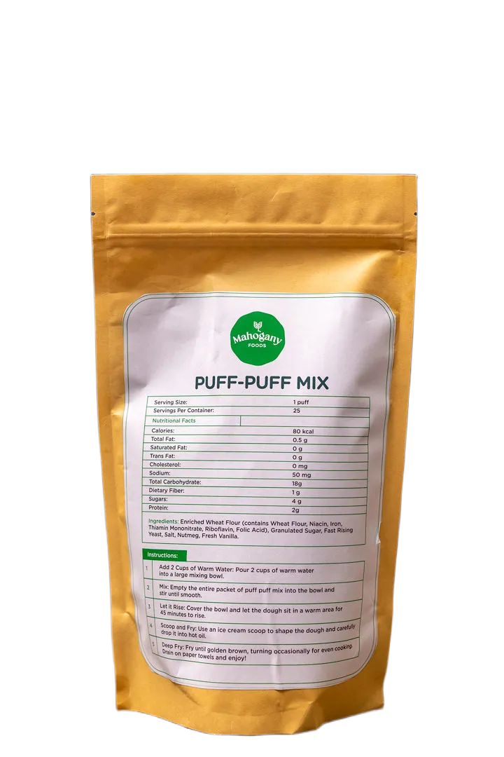 Mahogany PUFF-PUFF HOMEMADE MIX - Image 4