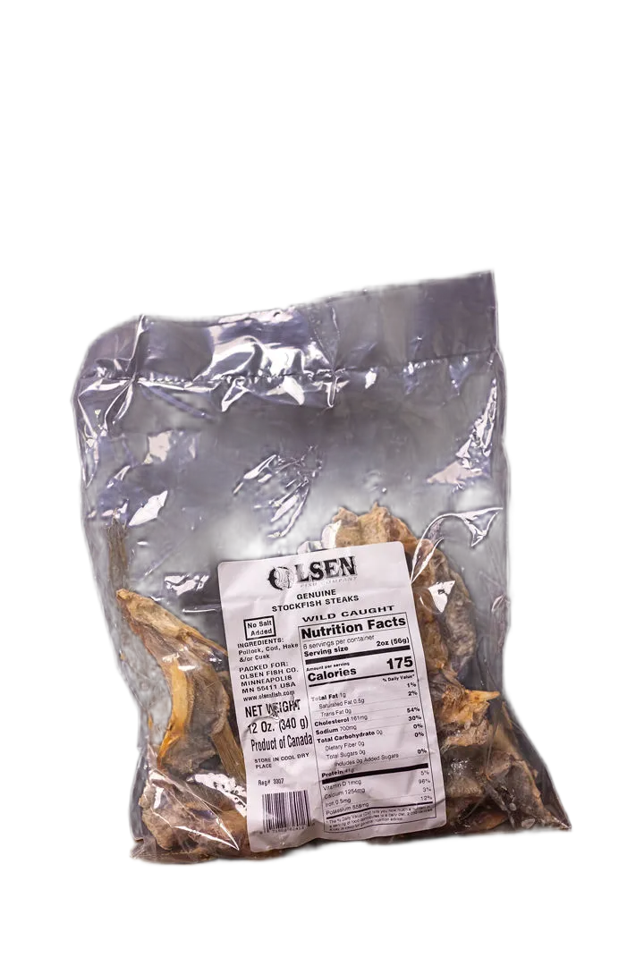 OLSEN GENUINE  STOCKFISH STEAKS