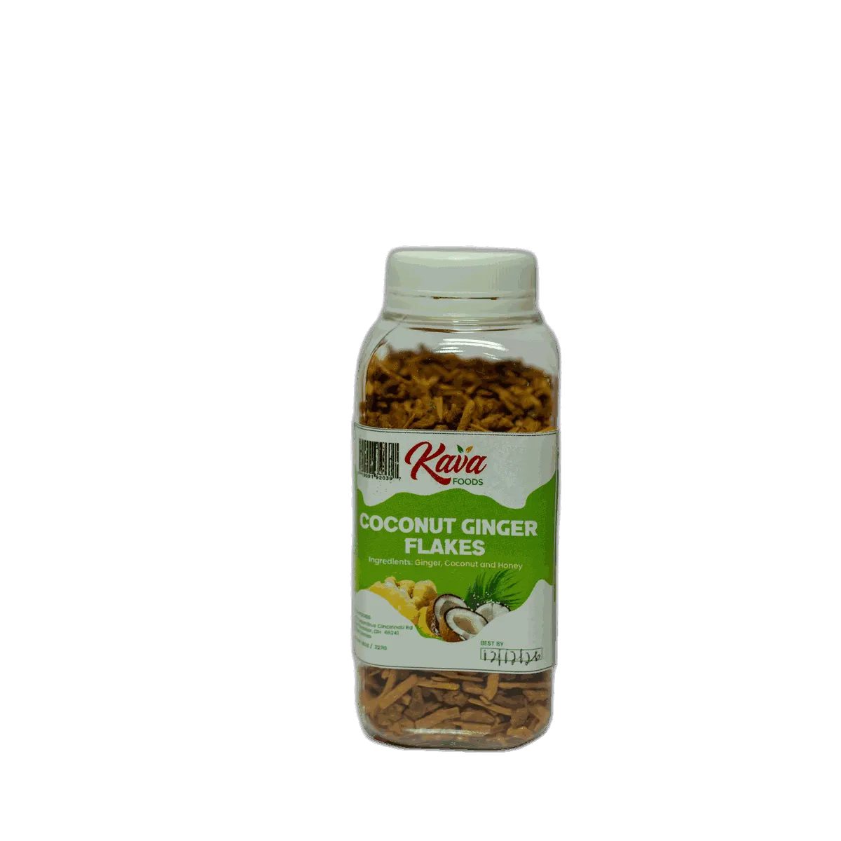 Kava Foods Coconut Ginger Flakes