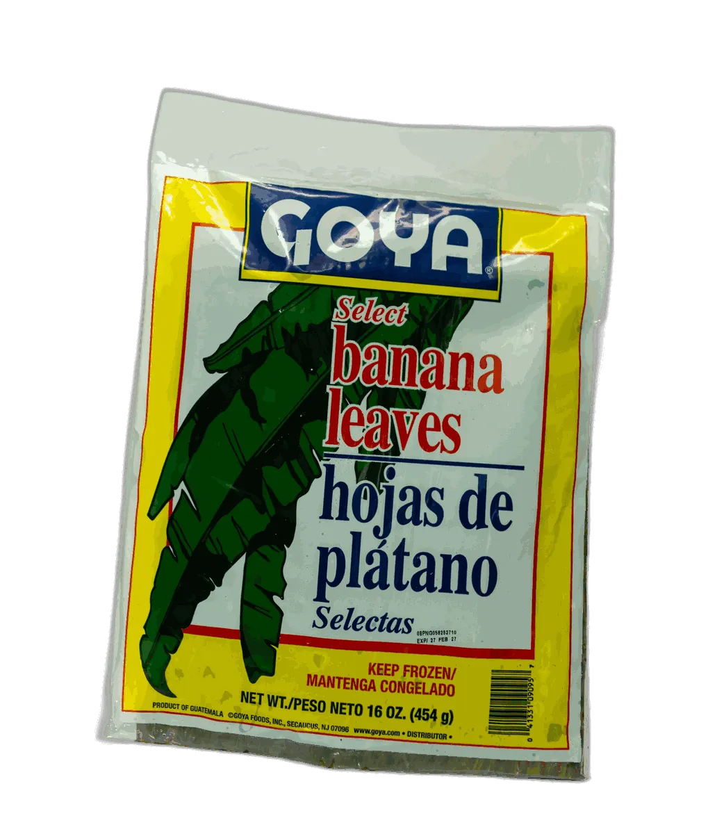 Goya Frozen Banana Leaves (Hojas de Plátano)