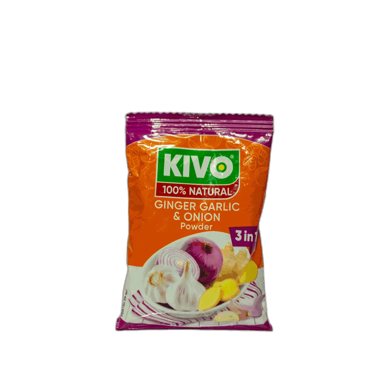 Kivo Ginger, Garlic & Onion Powder 50g