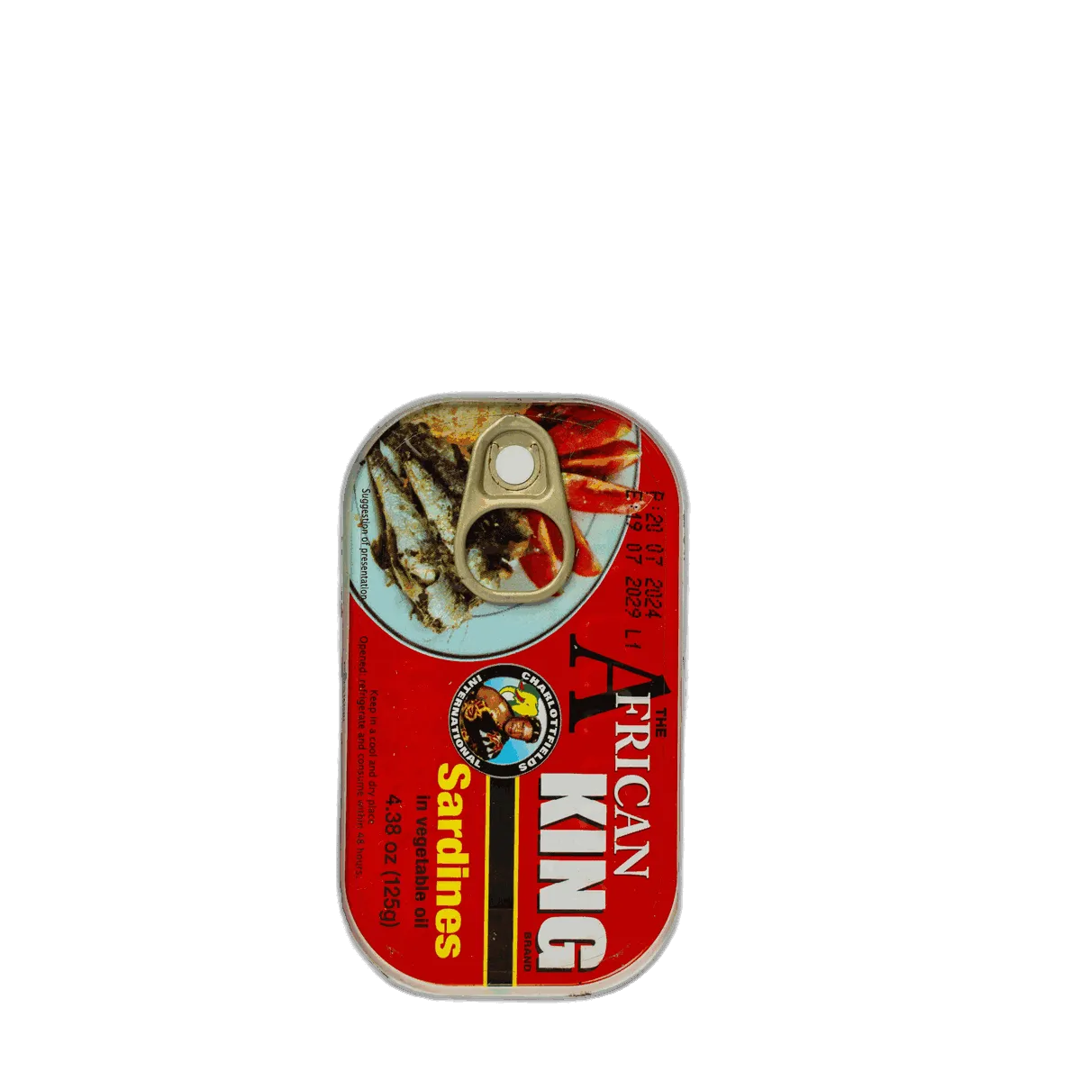 African King Sardines in Vegetable Oil