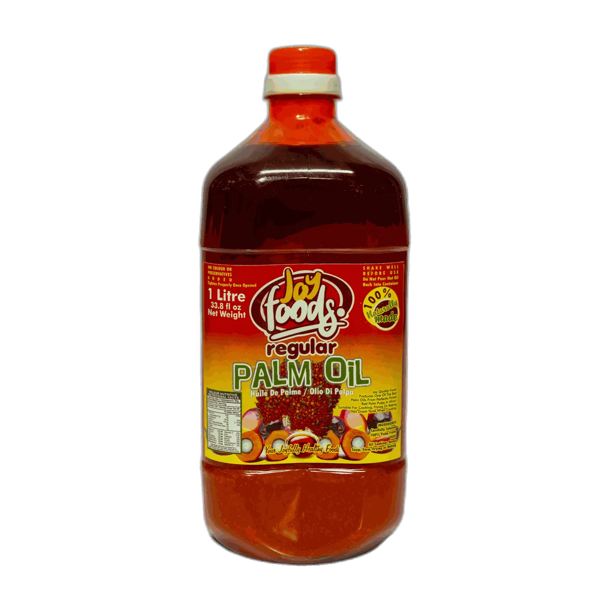 Joy Foods Regular Palm Oil - 1 Litre