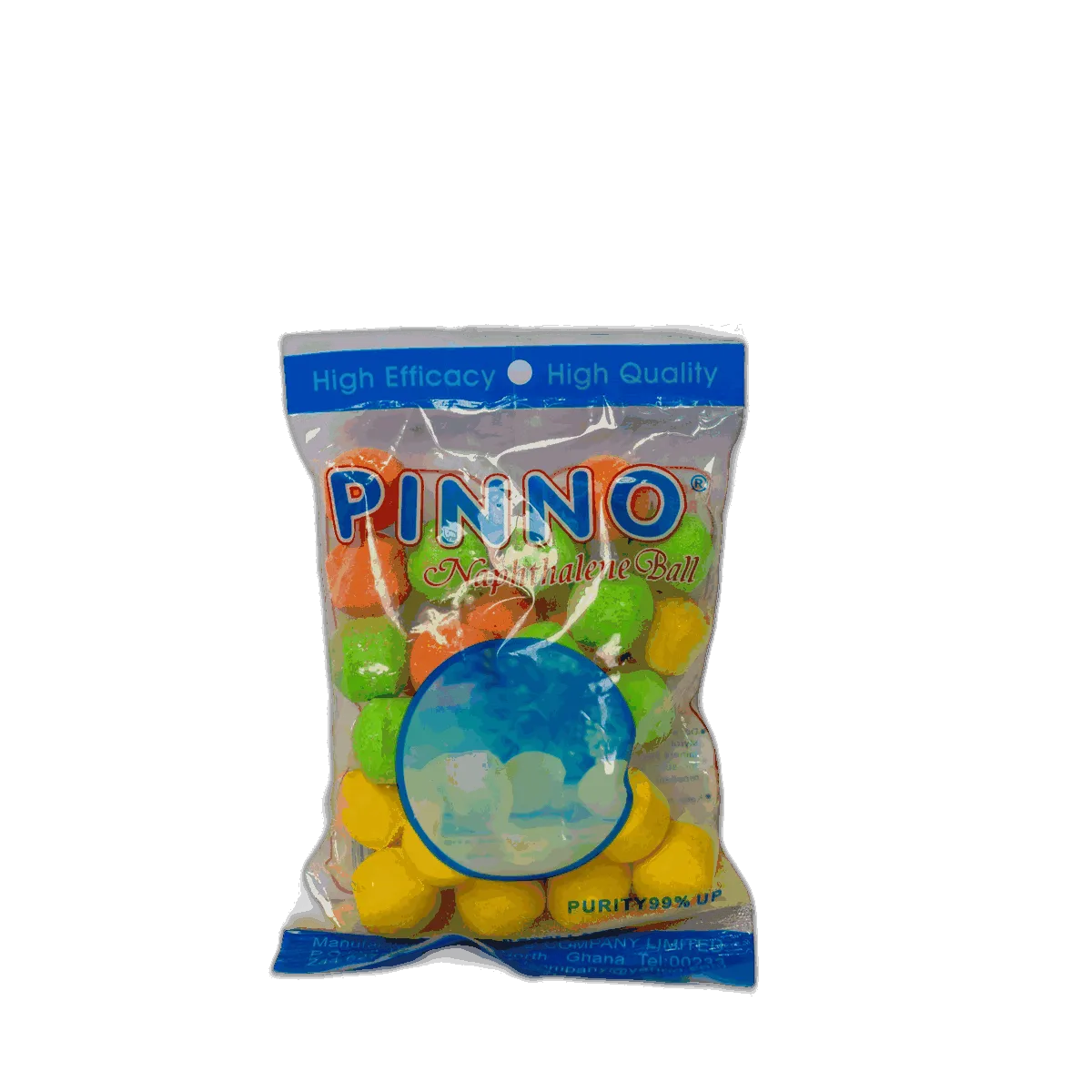 Binno Naphthalene Balls multicolored