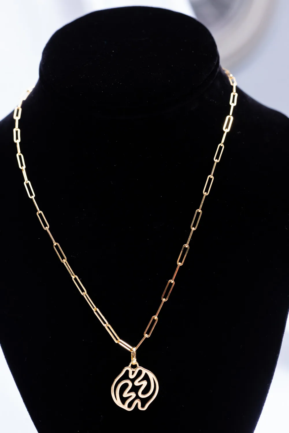 Gye Nyame Gold plated Necklace