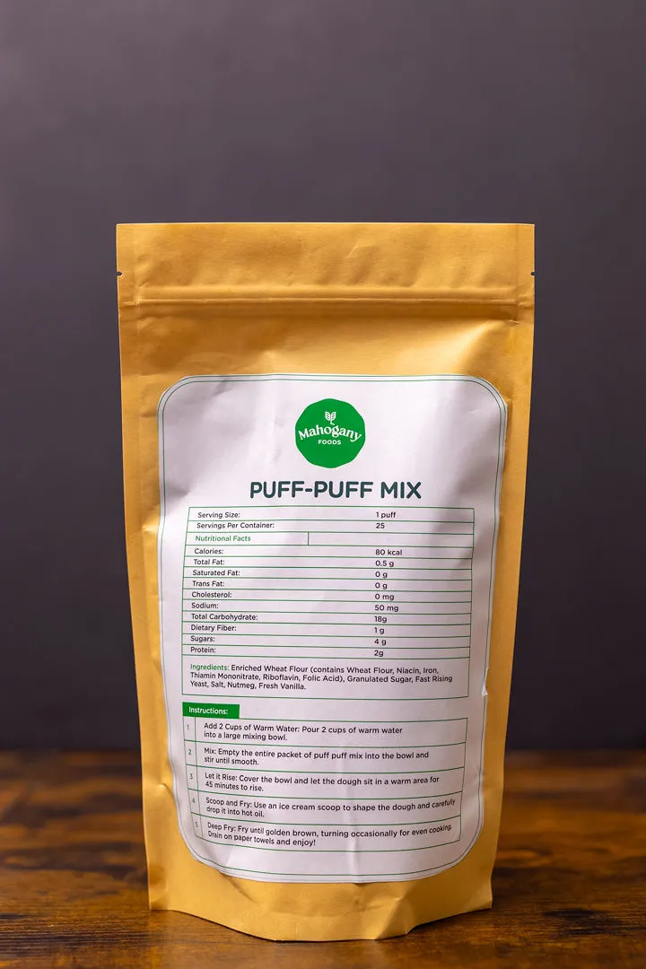 Mahogany PUFF-PUFF HOMEMADE MIX - Image 3