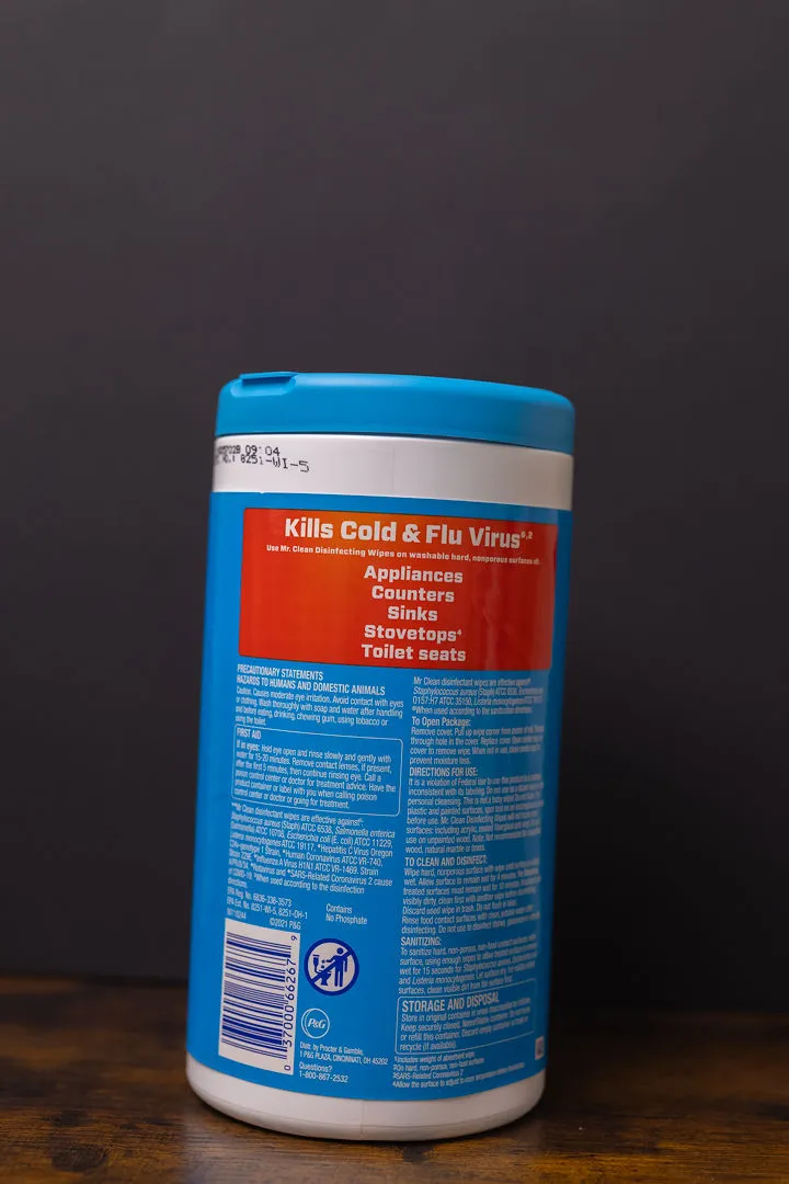 Mr Clean Disinfecting Wipes - Image 3