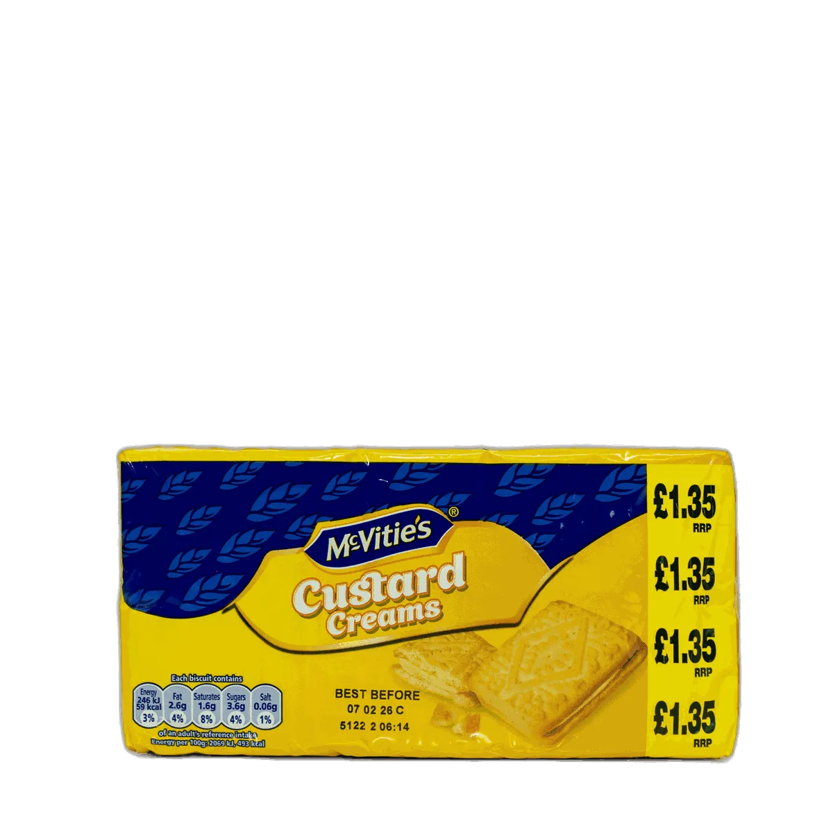 McVities Custard Cream Biscuits