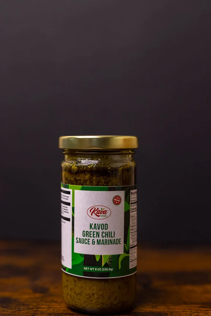 KAVOD GREEN CHILI SAUCE AND MARINADE - Image 2