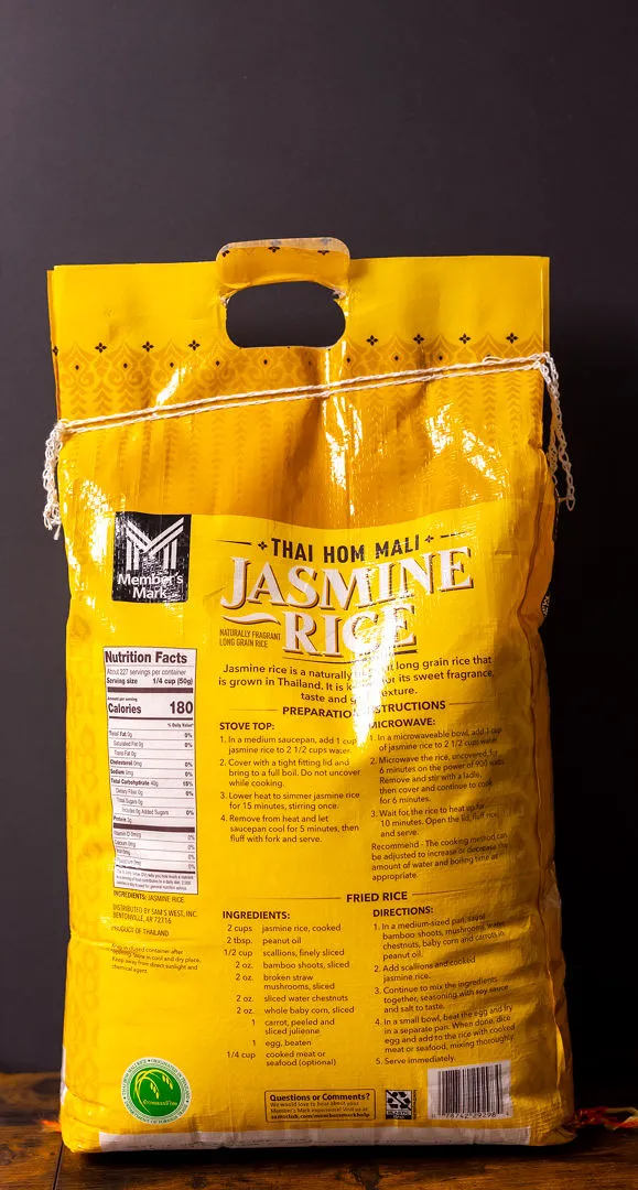 THAI HOM MALI JASMINE RICE 25lb / 50lb - Image 3
