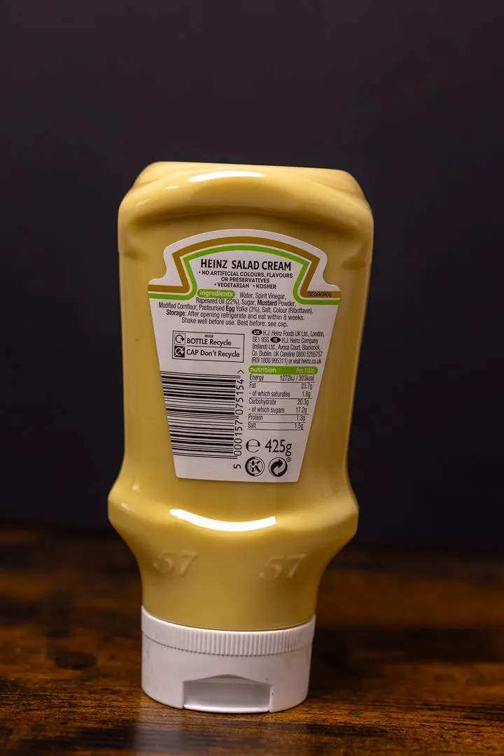 HEINZ SALAD CREAM Plastic ORIGINAL - Image 3