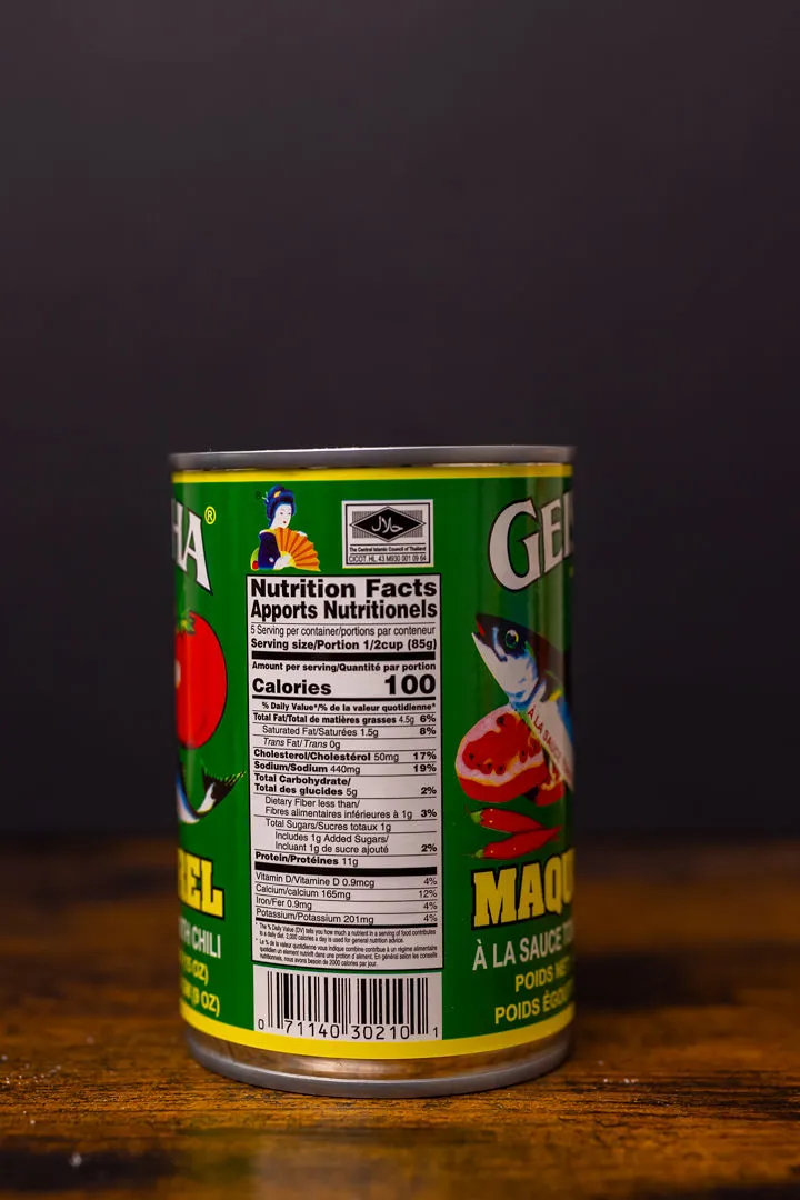 GEISHA Mackerel in Tomato sauce - Image 3