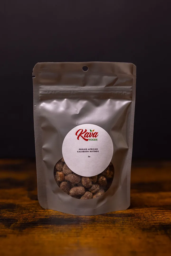 KAVA FOODS  PEALED AFRICAN CALABASH NUTMEG - Image 2