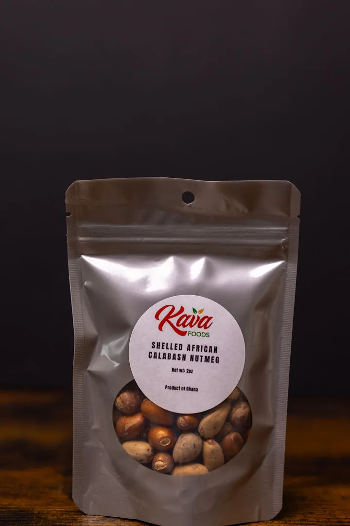 KAVA FOODS SHELLED AFRICAN CALABASH NUTMEG - Image 2