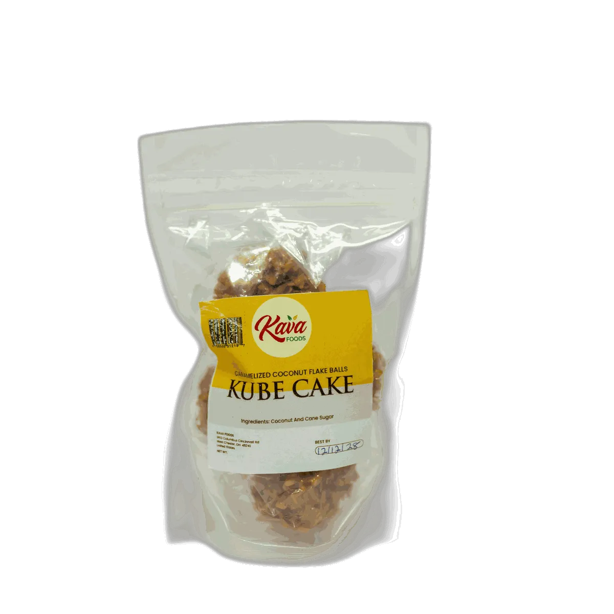 Kava Foods Kube Cake (Spiced Coconut Cake)