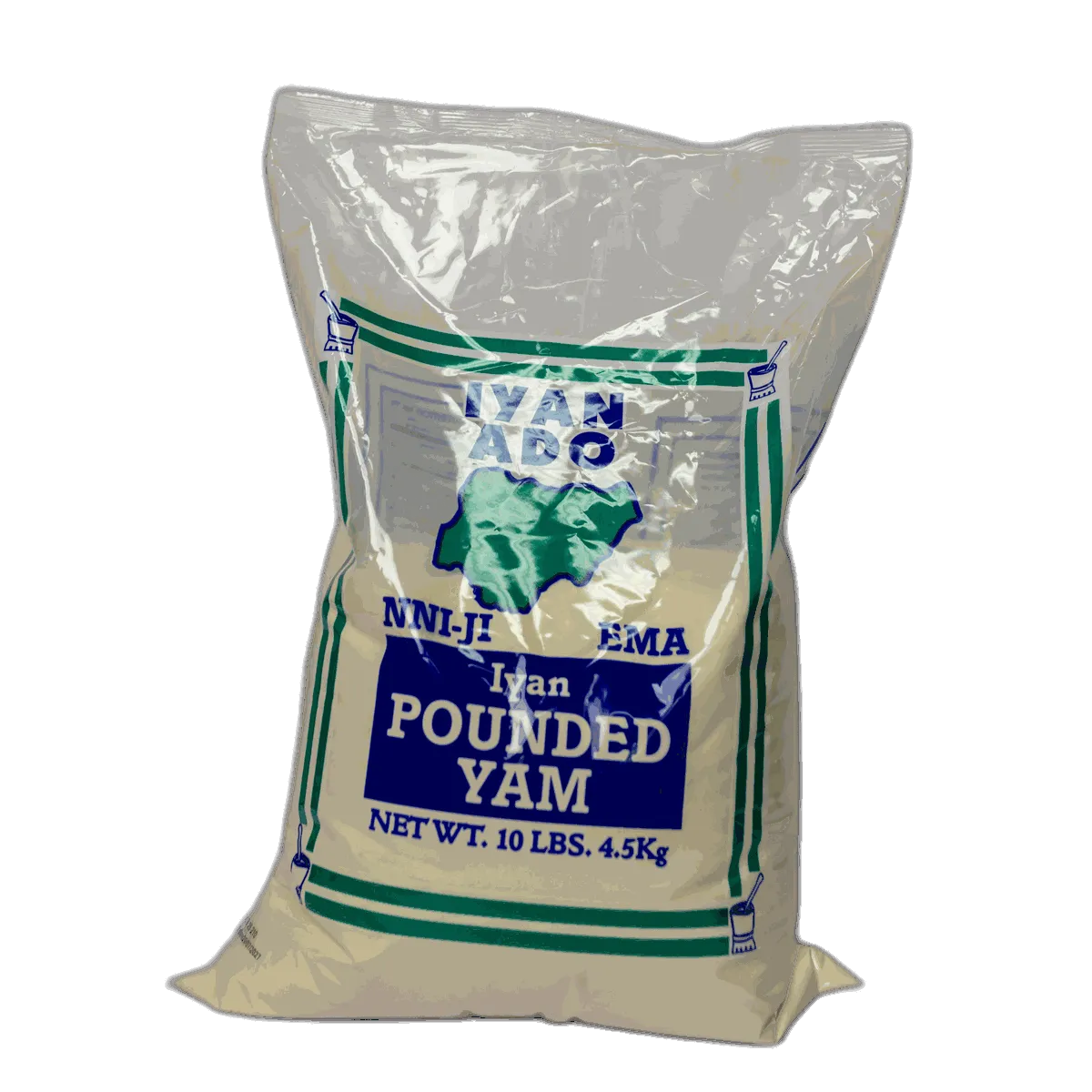 Iyan Ado Pounded Yam 4lb / 10lb