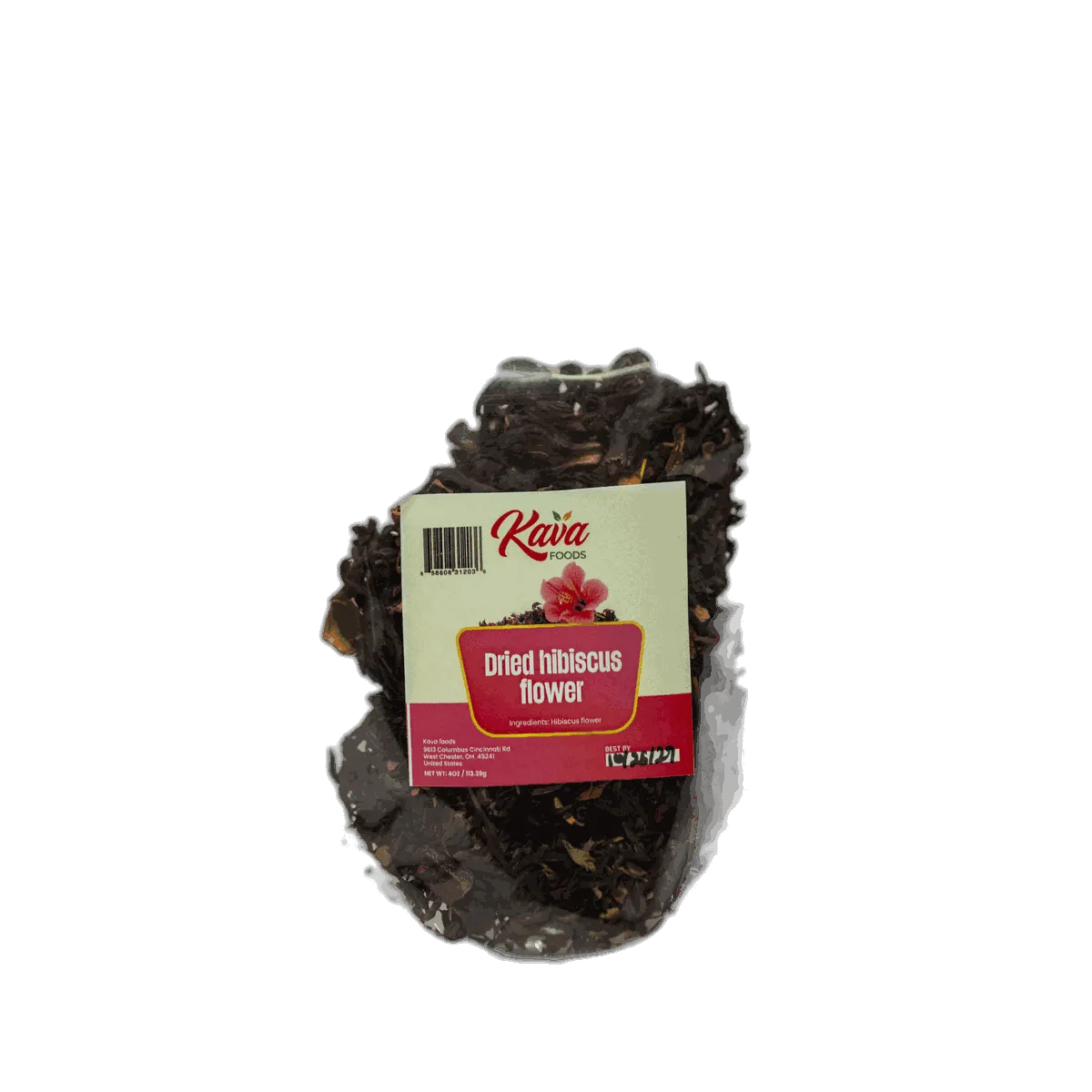 Kava Foods Dried Hibiscus Flowers 4oz
