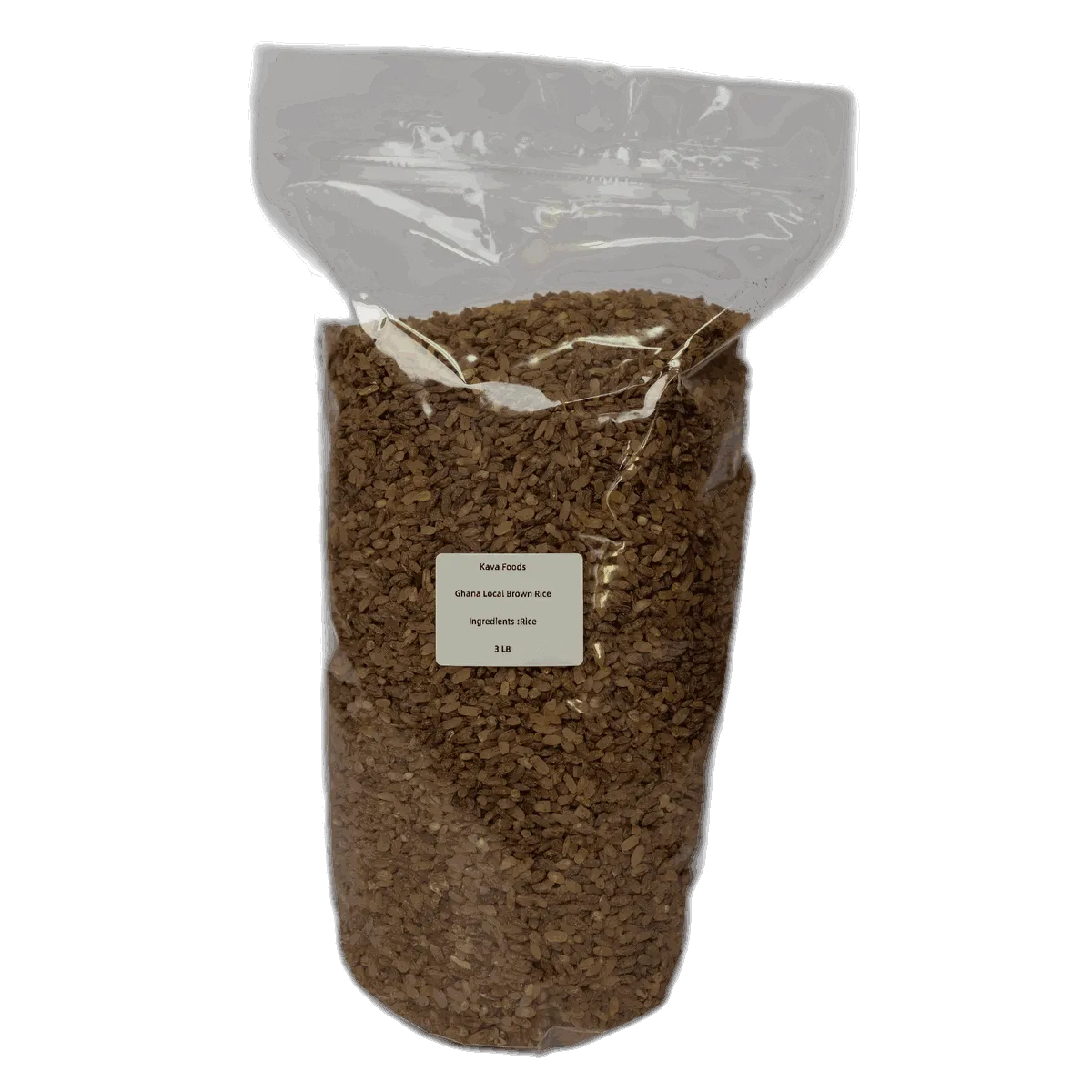 Kava Foods Ghanaian Local Brown Rice 2lb
