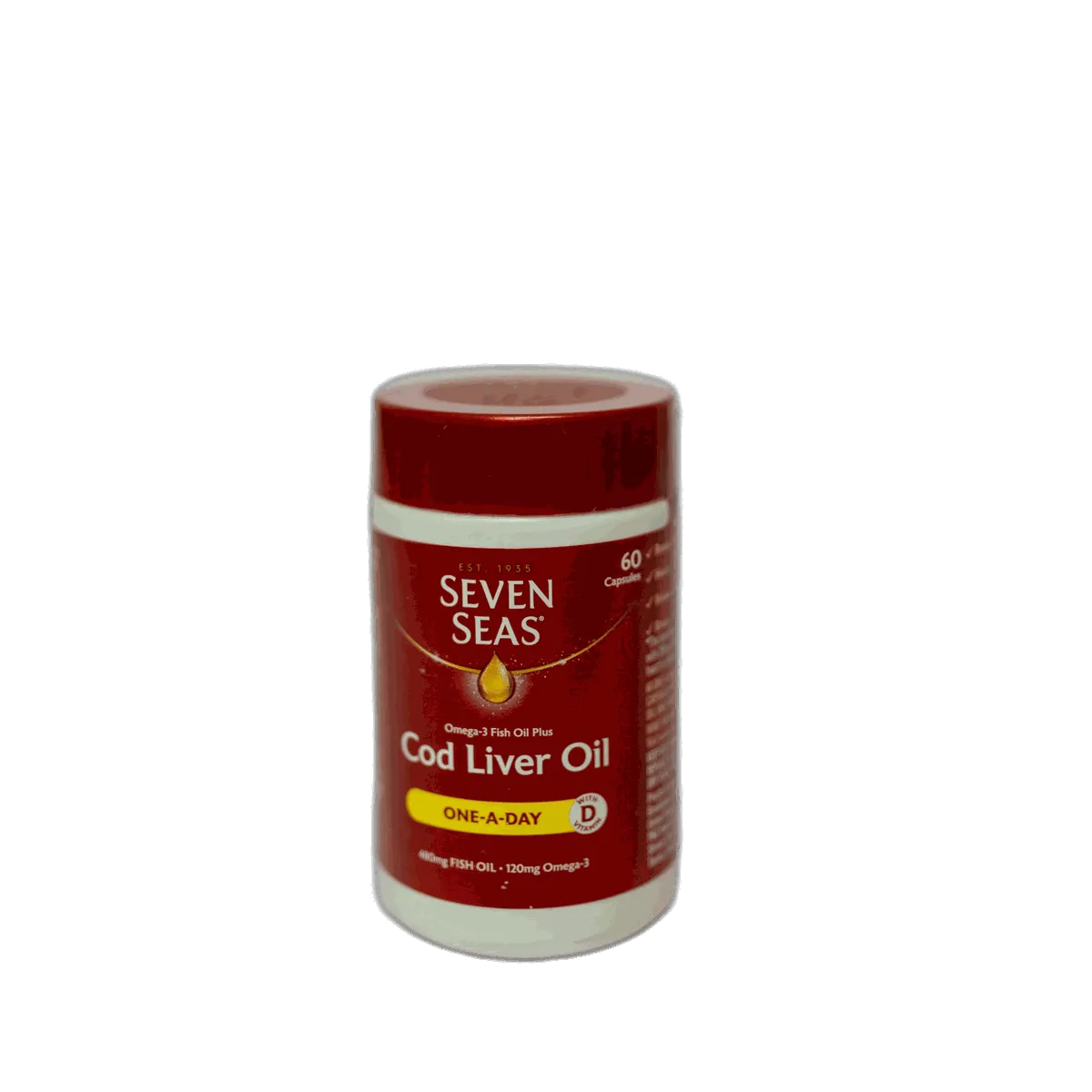 Seven Seas Original Cod Liver Oil Capsules