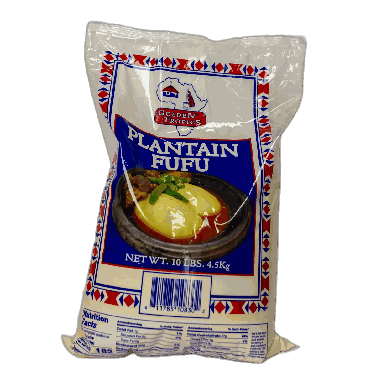 Golden Tropics Plantain Fufu Flour 680g / 10lb - Image 2