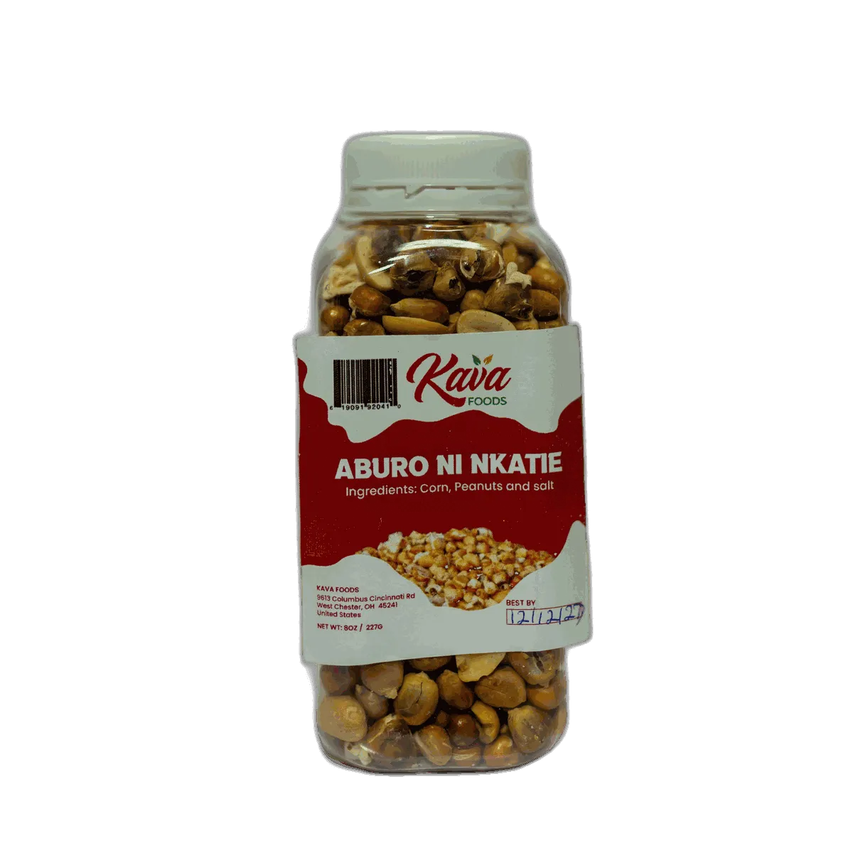 Kava Foods Aburo and Nkatie (Maize and Roasted Groundnut Mix)