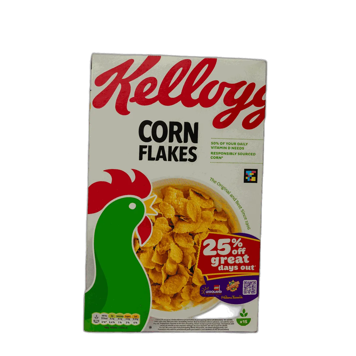 Kellogg's Corn Flakes 43 oz / 2bags