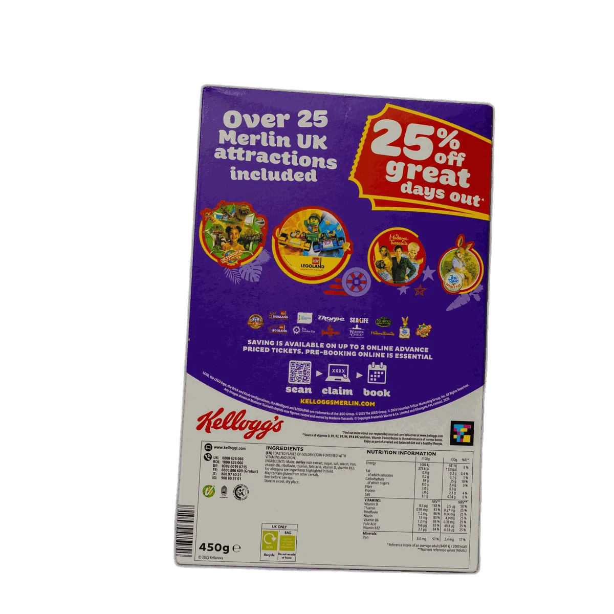 Kellogg's Corn Flakes 43 oz / 2bags - Image 2
